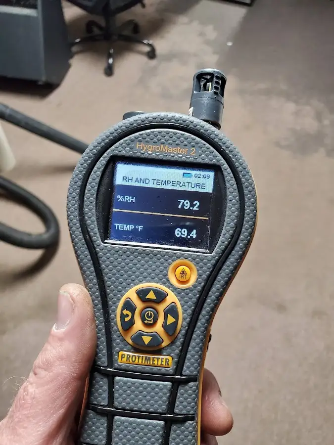 Moisture meter humidity assessment for Mold Remediation & Removal in Jersey City